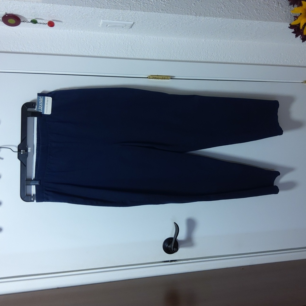 Women's Navy Blue Stretchy Pants
